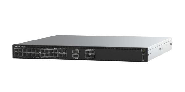 Dell emc switch s4128f-on, 1u, phy-less, 28 x 10gbe sfp+, 2 x qsfp28, io to psu, 2 psu, 3yr prosupport + nbd