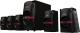 Sistem audio 5.1 akai, usb/sd, mp3, bluetooth 105w, negru