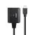 Cablu lindy 2 porturi hdmi 4k60, latime de banda suportata 18gbps, chipset: gsv2006, lungime cablu 500 mm  negru