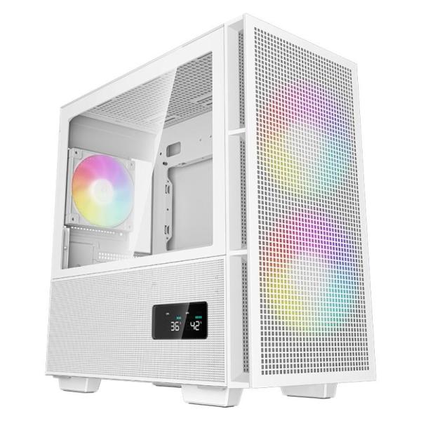 Carcasa deepcool ch360 digital mini tower argb alb
