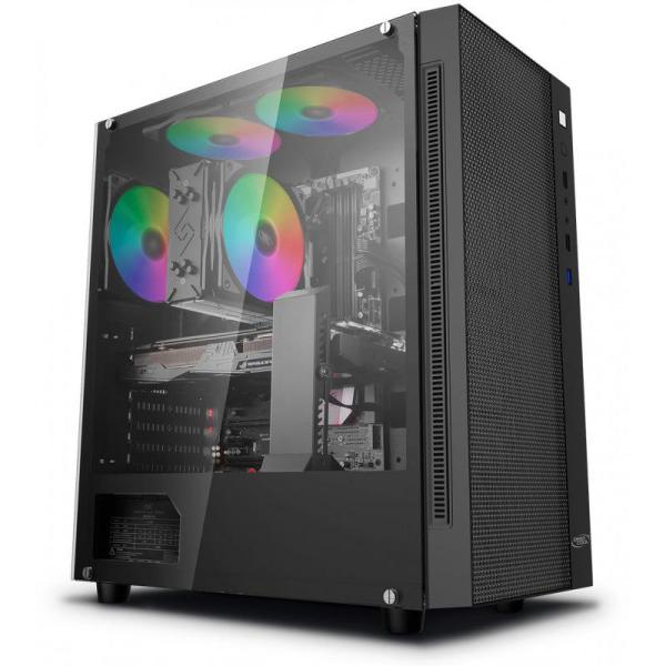 Carcasa deepcool matrexx 55 mesh mid tower negru