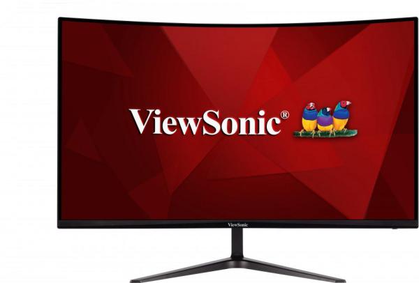 Monitor viewsonic 31.5" vx3218-pc-mhd, curvature: 1500r, diagonal (inch): 31.5, diagonal (cm): 80, aspect ratio: 16:9, panel: va, re solution: 1920x1080, refresh rate: 180hz, response time mprt: 1ms, brightness (max): 300 cd/m², contrast (static) : 3000:1