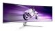 Monitor philips 49" 49m2c8900l/00, curvature: 1800r, diagonal (inch): 49, diagonal (cm): 124.3, aspect ratio: 32:9, panel: qd-oled, resolution: 5120x1440, refresh rate: 144hz, response time gtg: 0.03ms, brightness (max): 1000 cd/m², contrast (static) : 1m