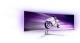 Monitor philips 49" 49m2c8900l/00, curvature: 1800r, diagonal (inch): 49, diagonal (cm): 124.3, aspect ratio: 32:9, panel: qd-oled, resolution: 5120x1440, refresh rate: 144hz, response time gtg: 0.03ms, brightness (max): 1000 cd/m², contrast (static) : 1m