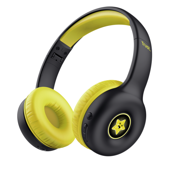 Casti trust nouna ws kids, frecventa raspuns 20 hz - 20.000 hz, negru