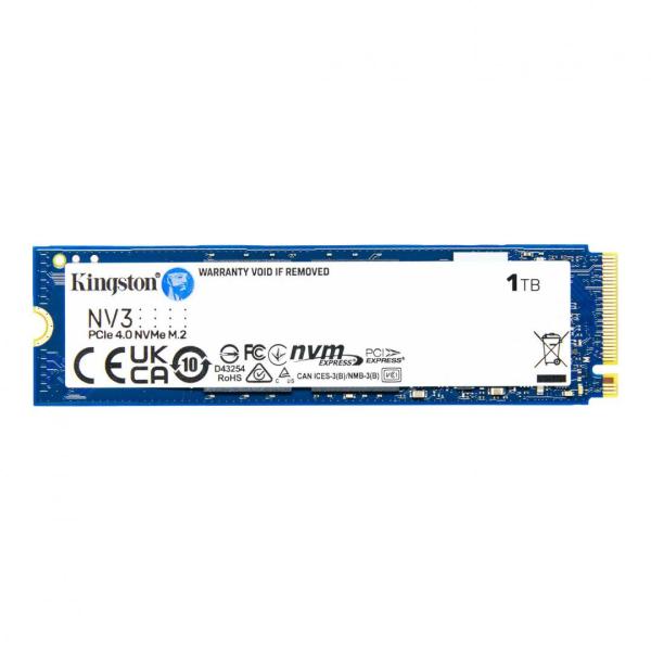 Ssd kingston, snv3s, m2-2280, 1tb, pci e