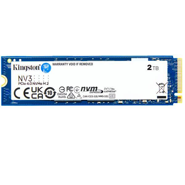 Ssd kingston , snv3s, m2-2280, 2tb, pci