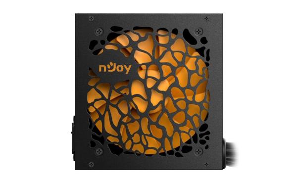 Sursa njoy synergy 600 bulk  putere (w) 600w  versiune atx atx 12v v2.3  pfc pfc activ  tensiune de intrare 230v  frecventa de intrare 47 - 63 hz  protectie ovp / opp / uvp / scp  conectori 1 x 20+4pin  1 x atx/eps 12v  2 x pci-e 6+2pin  5 x s-ata  3 x 4p