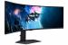 Monitor samsung 49" ls49cg950euxen, curvature: 1000r, diagonal (inch): 49, diagonal (cm): 124, aspect ratio: 32:9, panel: va, resolution: 5120x1440, refresh rate: 240hz, response time gtg: 1ms, brightness (max): 450 cd/m², viewing angle: 178º(r/l), 178º(u