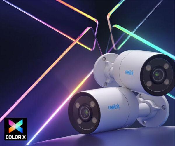 Camera de supraveghere reolink cx410; colorx series p320x