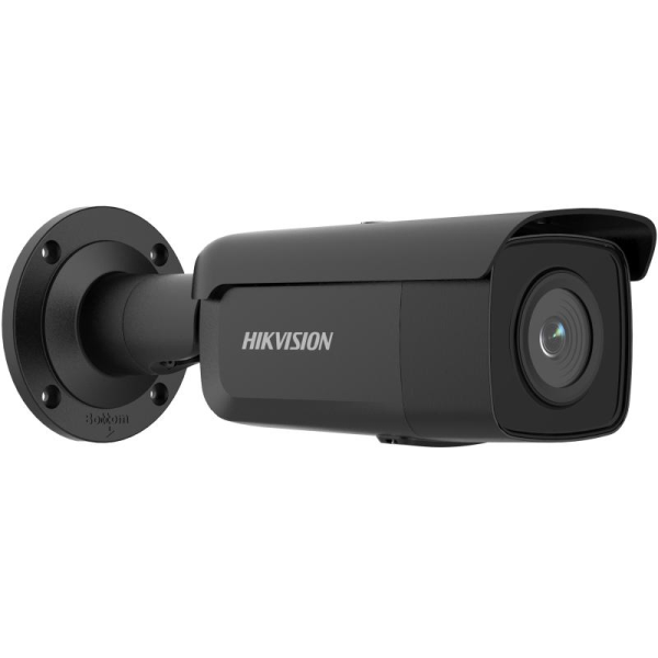 Camera de supraveghere ip bullet 6mp hikvision ds-2cd2t66g2-2i(2.8mm) (c)/bk, lentila fixa 2.8mm, iluminare min: color: 0.003 lux @ (f1.6, agc on),b/w: 0 lux cu ir 60m, slot card de memorie: microsd/microsdhc/microsdxc maxim 512gb, alarma la evenimente: m