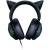 Casti razer kraken kitty v2 pro usb-a, senzitivitate 96 db spl / mw @ 1khz by hats si senzitivitate microfon -42 db, frecventa raspuns 20hz-20khz, frecventa raspuns microfon 100hz-10khz impedanta 32 Ω (1 khz), lungime cablu 2m, negru