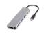 Conceptronic donn02g 6-in-1 usb 3.2 gen 1 docking station, usb 3.0 x 2, 60w usb pd, hdtv, sd, tf/microsd, 35.8 x 120 x 15 mm