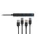 Conceptronic hubbies05b 4-port usb 2.0 hub, 96 x 15 x 15 mm