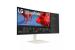 Monitor lg 37.5" 38wr85qc-w.aeu, curvature: 2300r, diagonal (inch): 37.5, diagonal (cm): 95, aspect ratio: 21:9, panel: ips, resolution: 3840x2160, refresh rate: 144hz, response time gtg: 1ms, brightness (max): 600 cd/m², contrast (static) : 1000:1, viewi