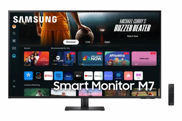 Monitor samsung 43" ls43dm702uuxdu, diagonal (inch): 43, diagonal (cm): 109, aspect ratio: 16:9, panel: va, resolution: 3840x2160, refresh rate: 60hz, response time gtg: 4ms, brightness (max): 300 cd/m², contrast (static) : 3000:1, viewing angle: 178°/178