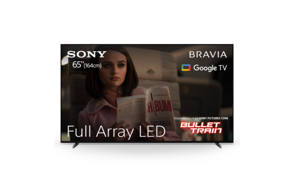 Televizor sony bravia led 65x90l, 164 cm, smart google tv, 4k ultra hd, 100 hz, clasa f