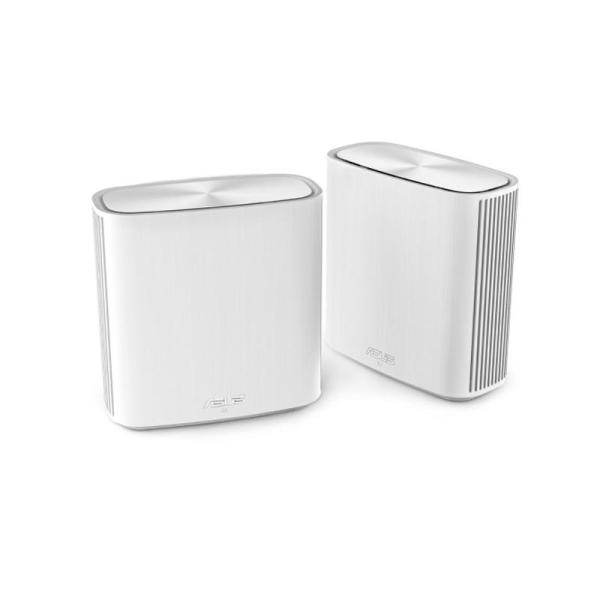 Router wireless asus gigabit xd6s, ax5400, wifi 6, dual-band, 2 pack