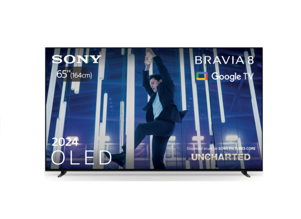 Televizor sony bravia 8 oled 65xr80, 164 cm, smart google tv, 4k ultra hd, 100 hz, clasa e (model 2024)