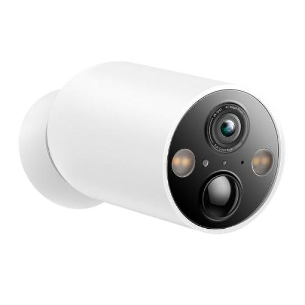Tp-link tapo c425 smart wire-free indoor/outdoor security camera, senzor starlight cmos cu scanare progresivă de 1/3", lungime focală: 2.1 mm, apertură: f2.1, câmpul de vizualizare: 150° (diagonală), 134°(orizontală), 77°(verticală), rezolutie maxima 2k q