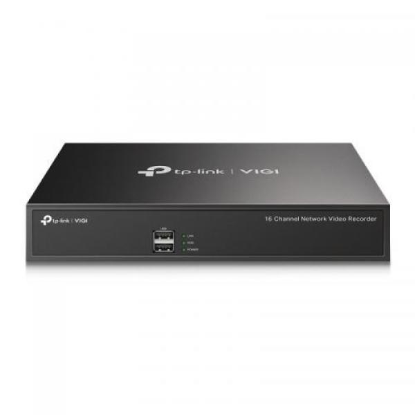 Tp-link video recorder de retea pe 16 canale vigi nvr2016h, compresie video h.265+, h.265, h.264+, h.264, rezolutie inregistrare 1280 × 1024/60hz, 1280 × 720/60hz, 1680 × 1050/60hz, 1440 × 900/60hz, stocare 2x sata capacitate maxima hdd: 10 tb