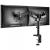 Brat de birou pentru monitor neomounts, poate sustine 2 monitoare cu diagonala display 17-27", suporta pana la 14kg per monitor, full motion, +45°, -45° inclinatie, +90°, -90° swivel, +180°, -180° rotatie, vesa min 75x75, vesa max 100x100, reglabil pe in