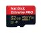 Carde de memorie micro secure digital sandisk extreme pro, 32gb, uhs-i, class 10 + adaptor
