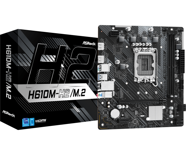 Placa de baza asrock h610m-h2/m.2 lga1700