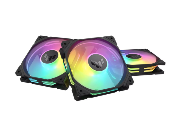 Ventilatoare carcasa asus tuf gaming tr120 argb negru reverse 3in1
