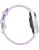 Ceas garmin lily 2, display amoled, dimensiune afisaj 25,4 mm x 21,3 mm, rezolutie afisaj 240 x 201 pixeli, memorie 8gb, autonomie pana la 9 zile, rezistanta la apa pana la 5 atm, greutate: 24,4g, ramă argintiu, şi curea purple jasmine din silicon