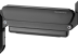 Brat dublu pentru monitor neomounts, tip full motion, pentru display-uri cu diagonale 17"-32", sistem de prindere vesa 75x75~100x100mm, greutate maxima suportata 8kg per ecran, tilt  +10°, -10°, swivel +90°, -90°, rotate +180°, -180°, reglabil pe inaltime