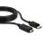 Cablu lindy 1m displayport la hdmi 4k30hz, rezolutie maxima 3840x2160@ 30hz 4:4:4 8bit, latime de banda suportata 10.2gbps