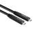Cablu lindy 10 m usb 3.2 gen 1 & dp 1.4 type c, latime de banda suportata 5gbps (usb 3.2 gen 1), 16.2gbps (dp 1.4, 2 lanes), rezolutie maxima 4k 3840x2160@30hz, negru