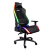 Scaun gaming trust gxt 719 ruya, iluminare rgb, 5 roti, ridicare pe gaz clasa 4, adjustabil pe inaltime, material piele pu si plastic, greutate maxima suportata 150 kg, negru