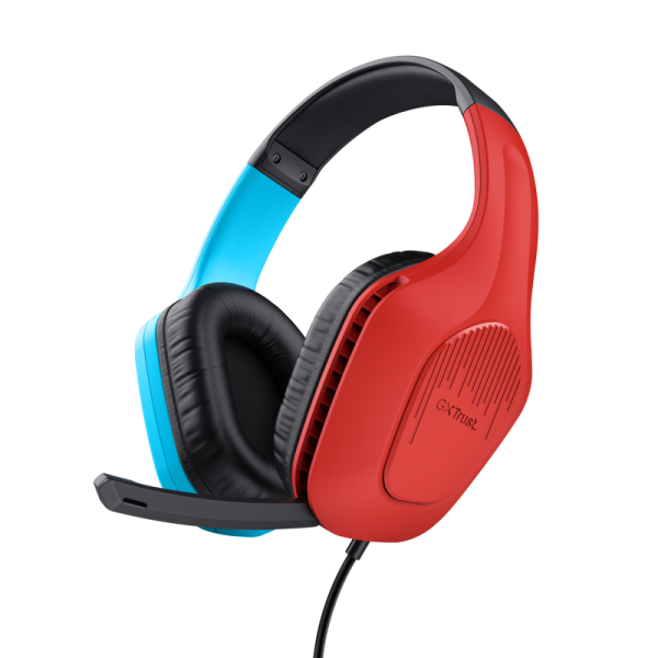 Casti cu fir gxt 416s zirox nintendo switch, cu microfon, interfata 3.5mm, frecventa raspuns 20 hz - 20.000 hz, sensibilitate 90 db, multicolor