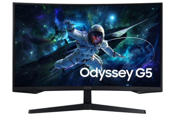 Monitor samsung 32" ls32cg552euxen, curvature: 1000r, diagonal (inch): 32, diagonal (cm): 81, aspect ratio: 16:9, panel: va, resolution: 2560x1440, refresh rate: 165hz, response time mprt: 1ms, brightness (max): 300 cd/m², contrast (static) : 2500:1, cont