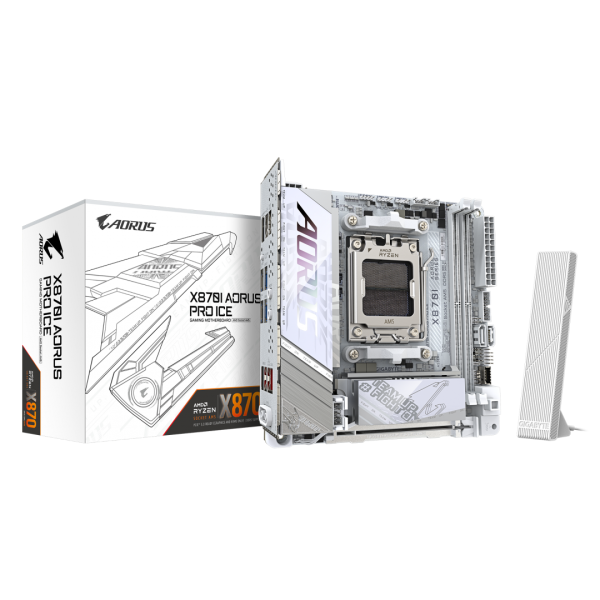 Placa de baza gigabyte x870i aorus pro ice am5