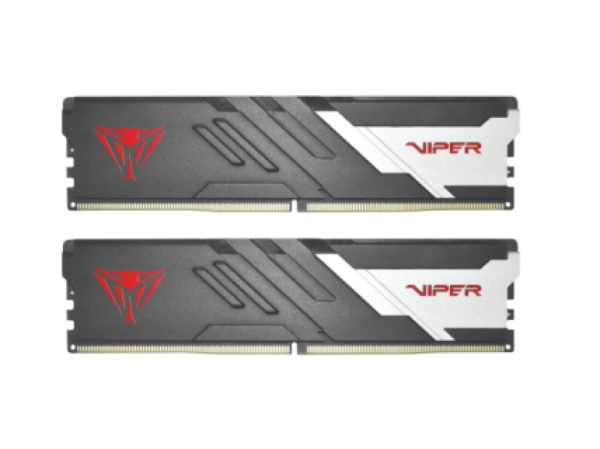 Memorie ram patriot viper venom 64gb (2x32gb) ddr5, 6000mhz, cl30, 1.35v, xmp3.0, kit of 2, gri