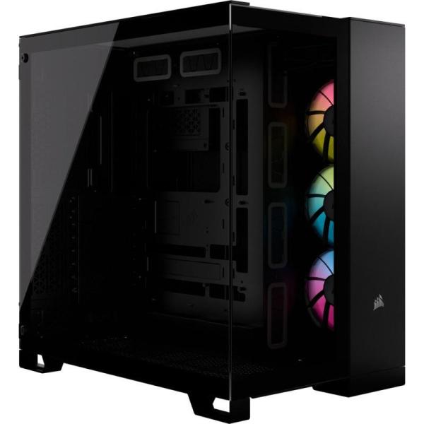 Carcasa corsair icue link 6500x mid tower argb negru