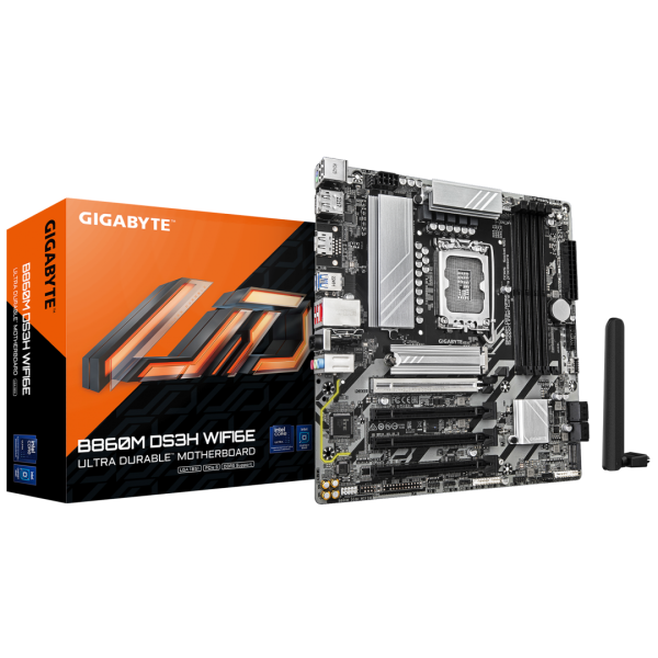 Placa de baza gigabyte b860m ds3h wifi6e lga1851