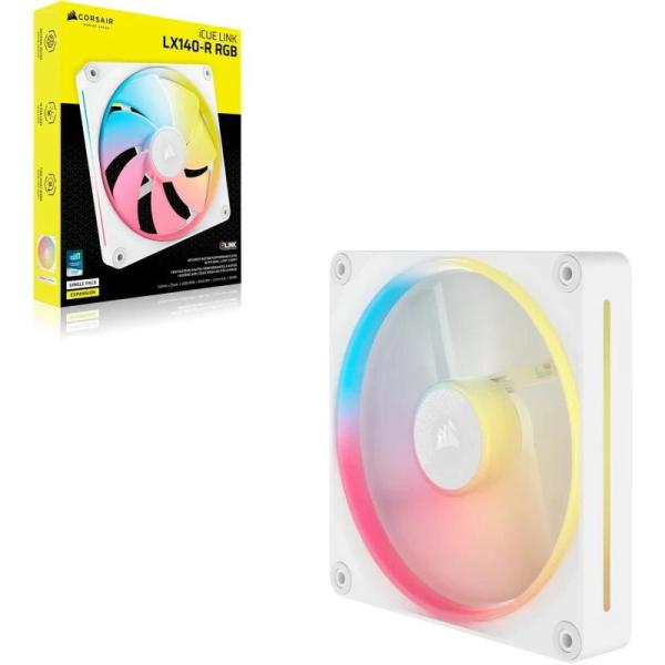 Ventilator carcasa corsair icue link lx140-r rgb alb
