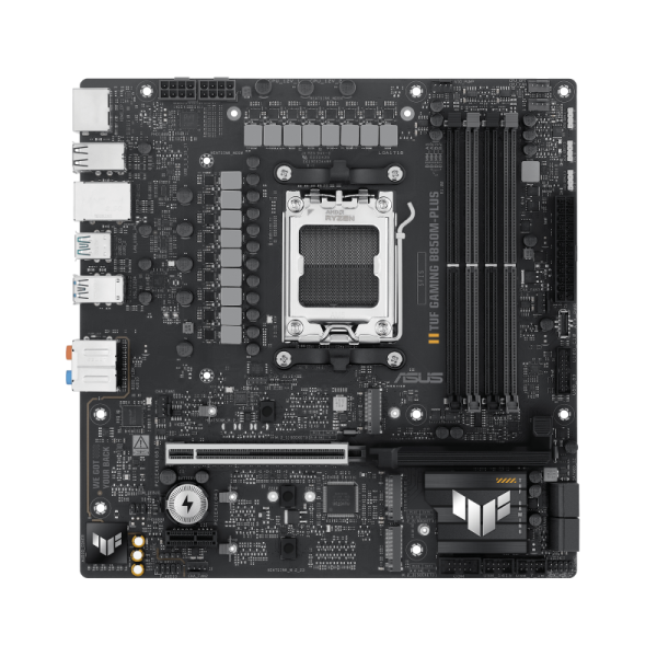 Placa de baza asus tuf gamig b850m-plus am5, 4x ddr5, 1x dp 1x hdmi, 1x pcie 5.0 x16 1x pcie 4.0 x16 1x pcie 4.0 x1, 3x m.2, 4x sata 6gb/s, matx