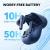 Casti tws anker soundcore liberty 4 nc, tip butoni, utilizare multimedia, bluetooth 5.3, 6 x mic, durata baterie pana la 50 ore, noise cancelling, albastru,