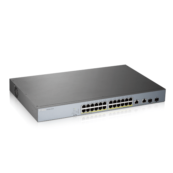 Zyxel gs1350-26hp 24-port gbe poe switch