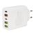 Incarcator retea spacer qc 38w, 5 x porturi: usb type-c pd x 1m usb type-c x 1, usb quick charge x 1, usb x 2, alb
