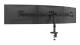 Brat triplu neomounts ds60-600bl3; pentru display-uri cu diagonale 17"-27", sistem de prindere vesa 75x75~100x100, greutate maxima suportata 6 - per ecrankg, full motion, tilt +45°, swivel 90°, rotate 180°, distanta fata de perete 137-601mm; culoare negru