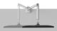 Brat monitor neomounts ds70-250sl1; pentru display-uri cu diagonale 17"-35", sistem de prindere vesa 75x75~100x100, greutate maxima suportata 9kg, full motion, tilt +45°, swivel 90°, rotate 180°; gas spring; culoare argintiu. garantie 5 ani
