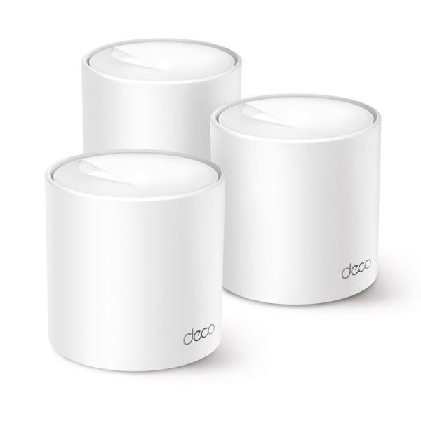 Ax1500 whole home mesh wi-fi 6 system speed: 300 mbps at 2.4 ghz + 1201 mbps at 5 ghz spec: internal antennas, 2× gigabit ports (wan/lan auto-sensing) feature: deco app, router/ap mode, ipv6, iptv, parental controls, qos, ofdma, mu-mimo, 1024-qam, wpa3, b