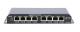 Extralink kratos poe switch 7x gigabit poe 1x uplink rj45 power supply 24v 2.5a 60w