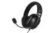 Casti gaming cu fir hator hyperpunk 3 , material membrana pet, frecventa raspuns 10hz-44khz, impendanta 16Ω, sensibilitate 115db, conectivitate 3,5mm analog, microfon detasabil unidirectional, sensibilitate -38 ±3db, negru